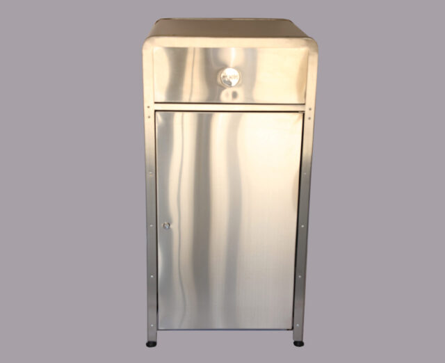 Wheelie Bin Enclosure Australia 240L Stainless Steel Eco Elegance