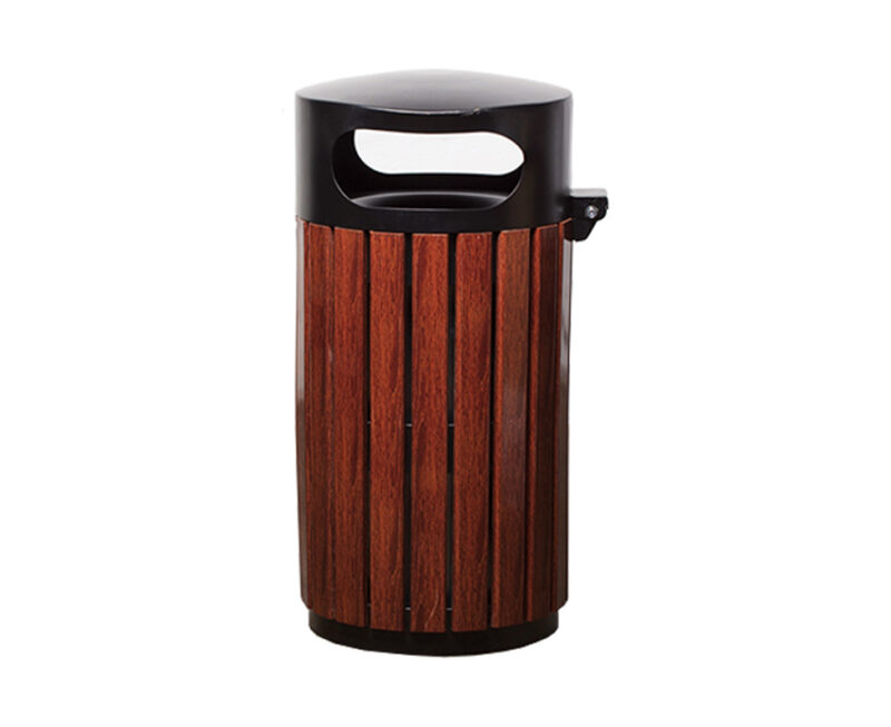 Plastic Wood Waste Bin 40 Litre Rubbish Bins Australia Eco Elegance